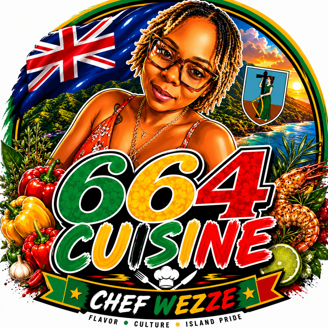 664 Cuisine Chef Wezze logo